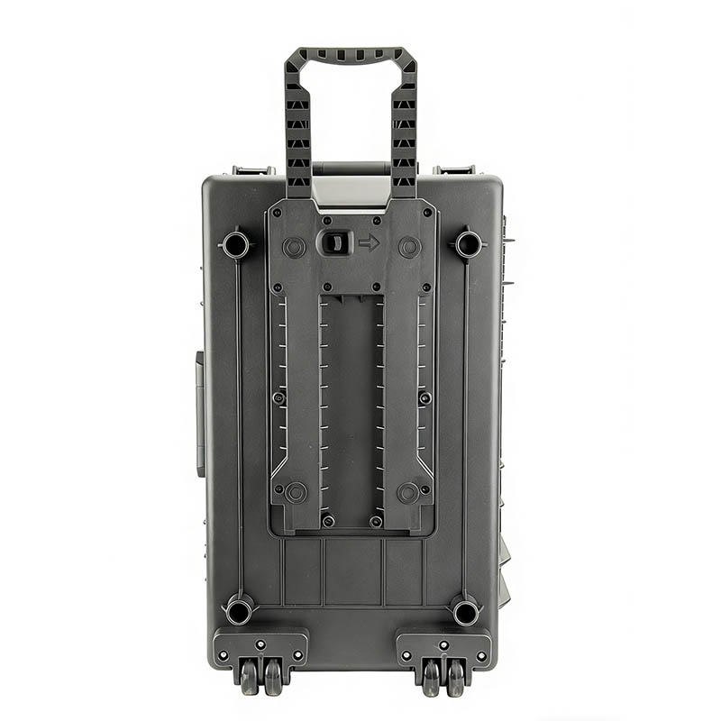 กล่องแข็งอุปกรณ์พร้อมคันดึงยืดไสลด์