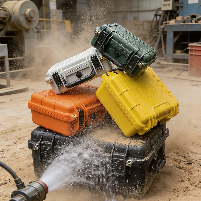 IP67 กล่องแข็งกันน้ำและกันฝุ่นปิดผนึกอย่างสมบูรณ์