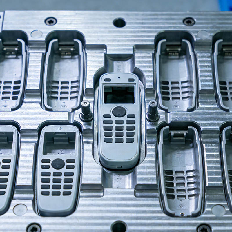 แม่พิมพ์ฉีดที่มีความแม่นยำสำหรับตัวเรือนรีโมทคอนโทรลช่องสูงขนาดเล็ก